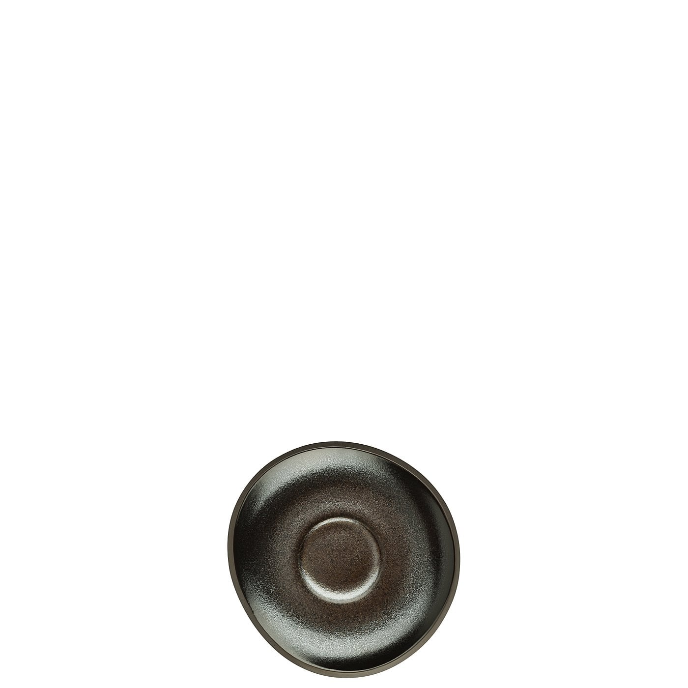 Rosenthal Блюдце к чашке для эспрессо Junto Slate Grey | https://grandposuda.com.ua