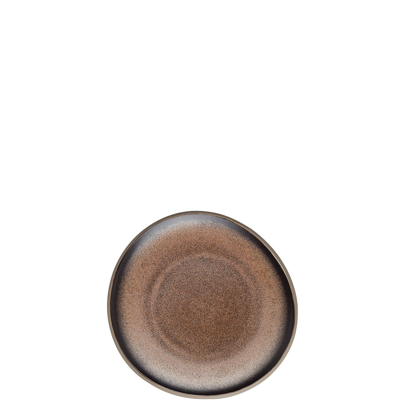 Rosenthal Блюдце к чашке для кофе 16 см Junto Shiny Bronze | https://grandposuda.com.ua