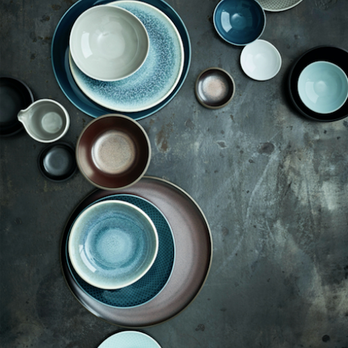 Rosenthal Підставкова тарілка 30 см Aquamarine Junto | https://grandposuda.com.ua