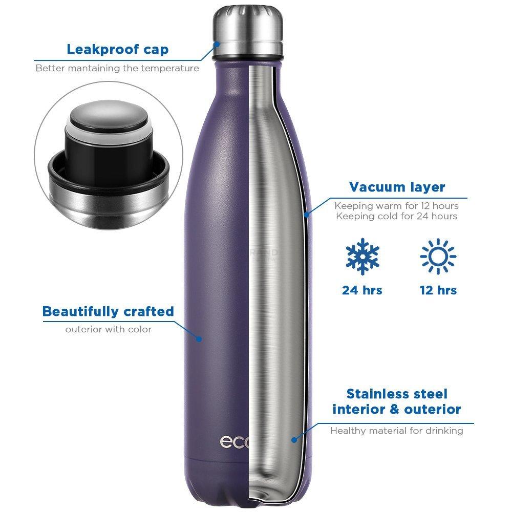 Ecooe Термос 0.75 л фиолетовый | https://grandposuda.com.ua