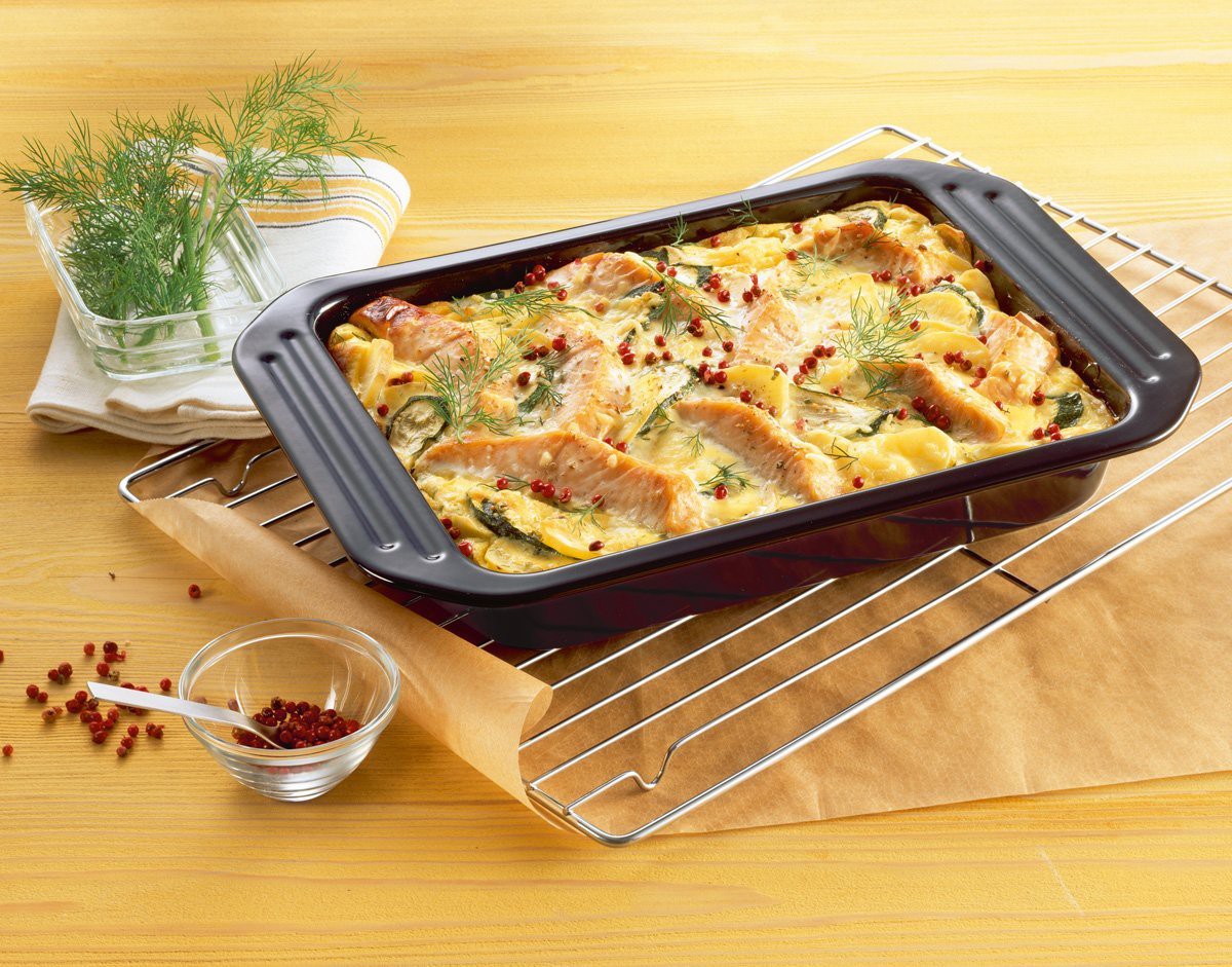 Kaiser Форма для запікання на грилі 39,5 x 28 x 5 см Cuisine Line | https://grandposuda.com.ua