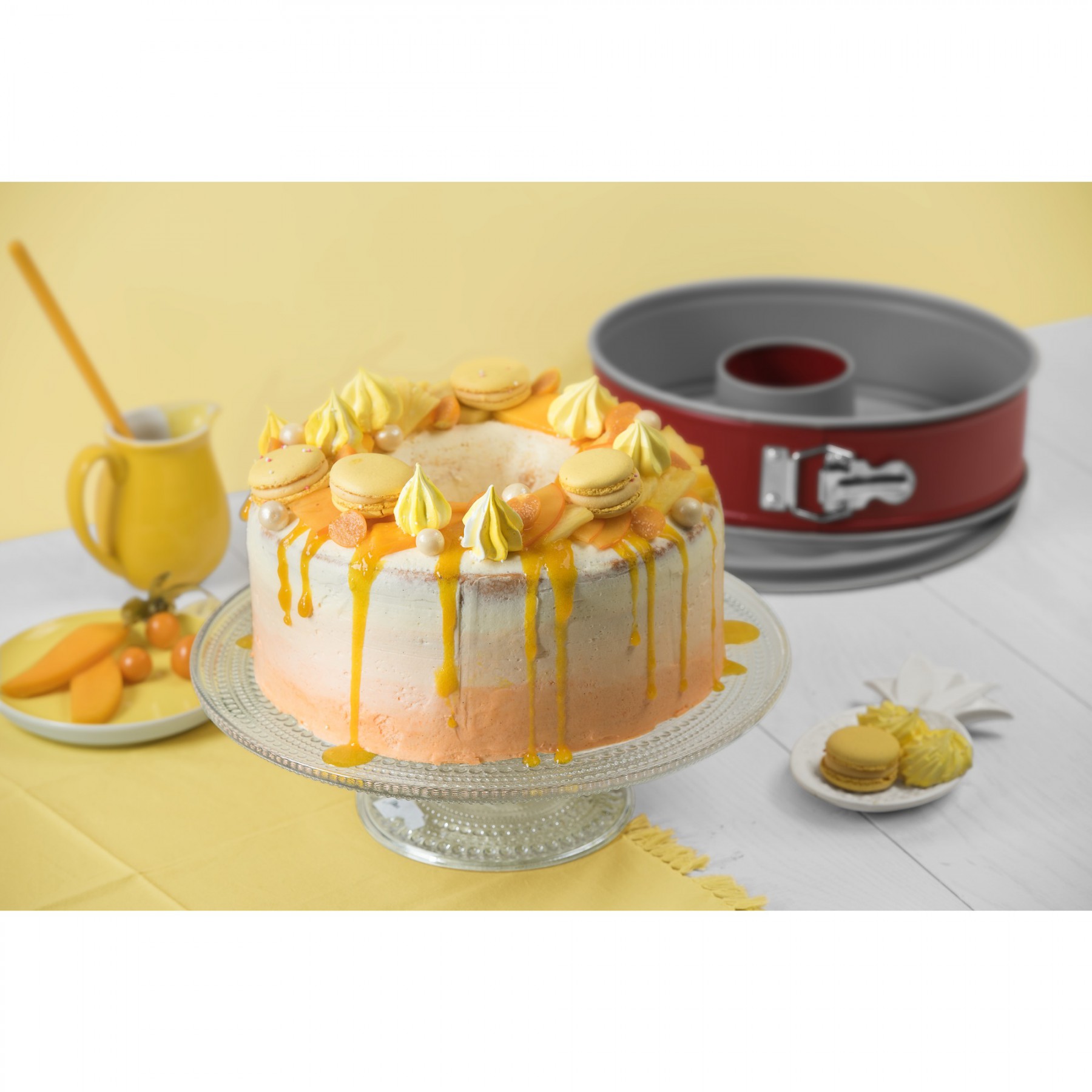 Kaiser Форма для випікання кексів роз’ємна кругла з кришкою Ø 26 см Classic Plus | https://grandposuda.com.ua