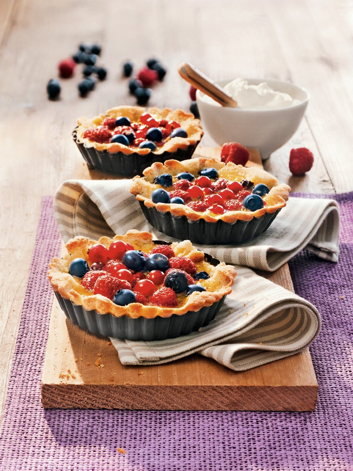 Kaiser Набір форм для випічки тарталеток 6 шт Pâtisserie | https://grandposuda.com.ua