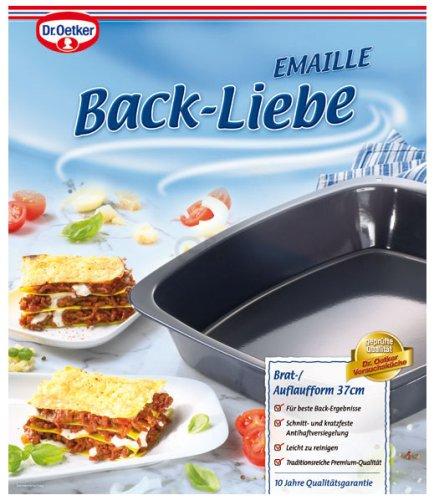 Dr. Oetker Форма для выпечки лазаньи 37 х 32 см Back - Liebe | https://grandposuda.com.ua