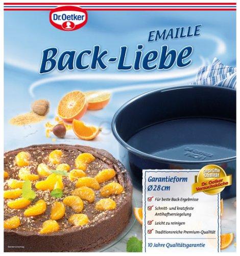 Dr. Oetker Форма для випікання кругла зі знімним дном Ø 28 см Back - Liebe | https://grandposuda.com.ua