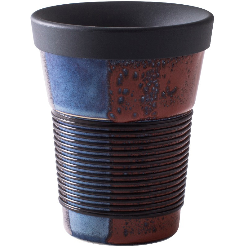 Kahla Чашка 0,35 л, с крышкой цвета природы Сupit To Go Mugs Magic Grip | https://grandposuda.com.ua