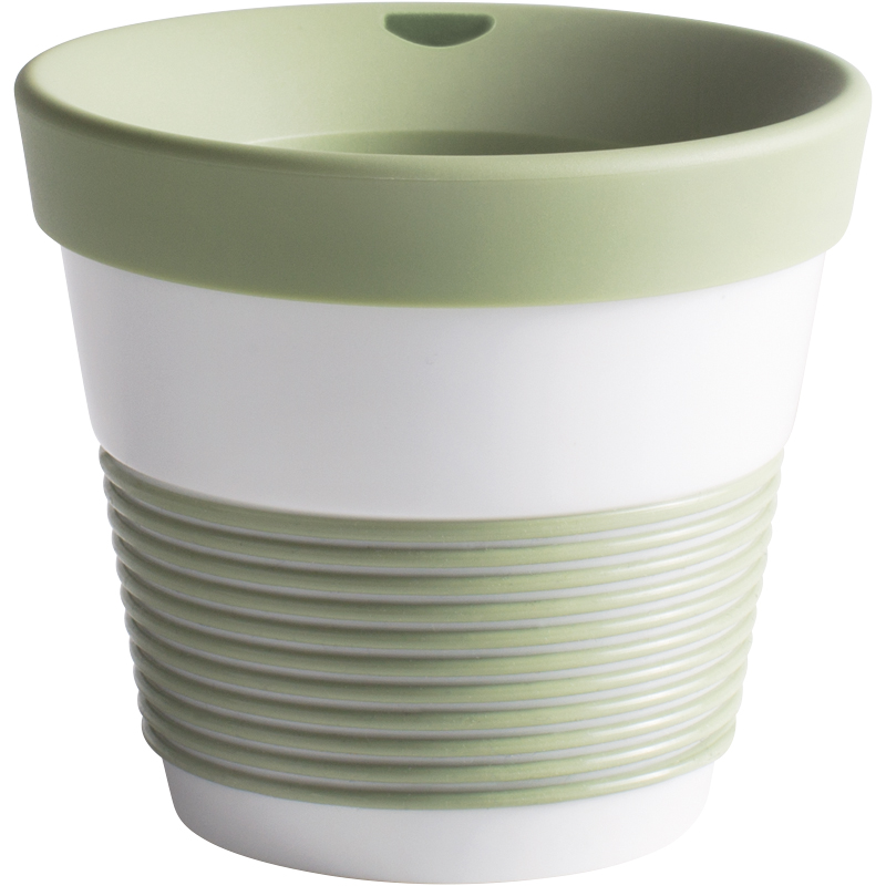 Kahla Чашка 0,23 л, с крышкой оливковая Сupit To Go Mugs Magic Grip | https://grandposuda.com.ua