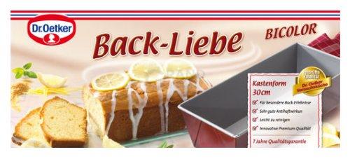 Dr. Oetker Форма для выпечки пирога/хлеба красная Ø 30 см Back-Liebe Bicolor | https://grandposuda.com.ua