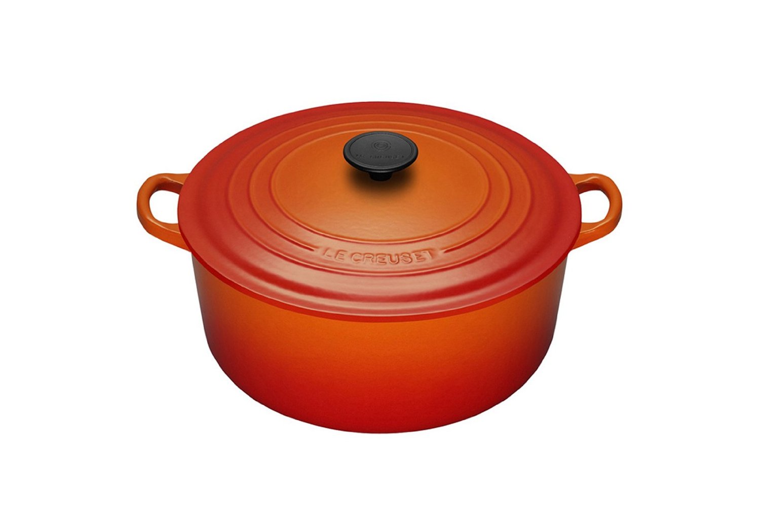 Le Creuset Каструля / жаровня 16 см, помаранчевий | https://grandposuda.com.ua