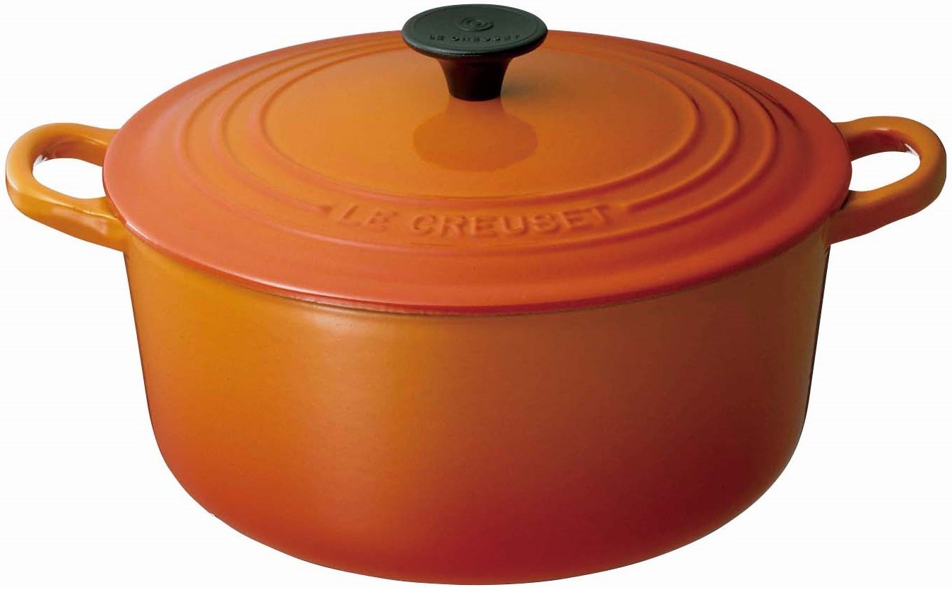 Le Creuset Кастрюля / жаровня 18 см, оранжевый | https://grandposuda.com.ua