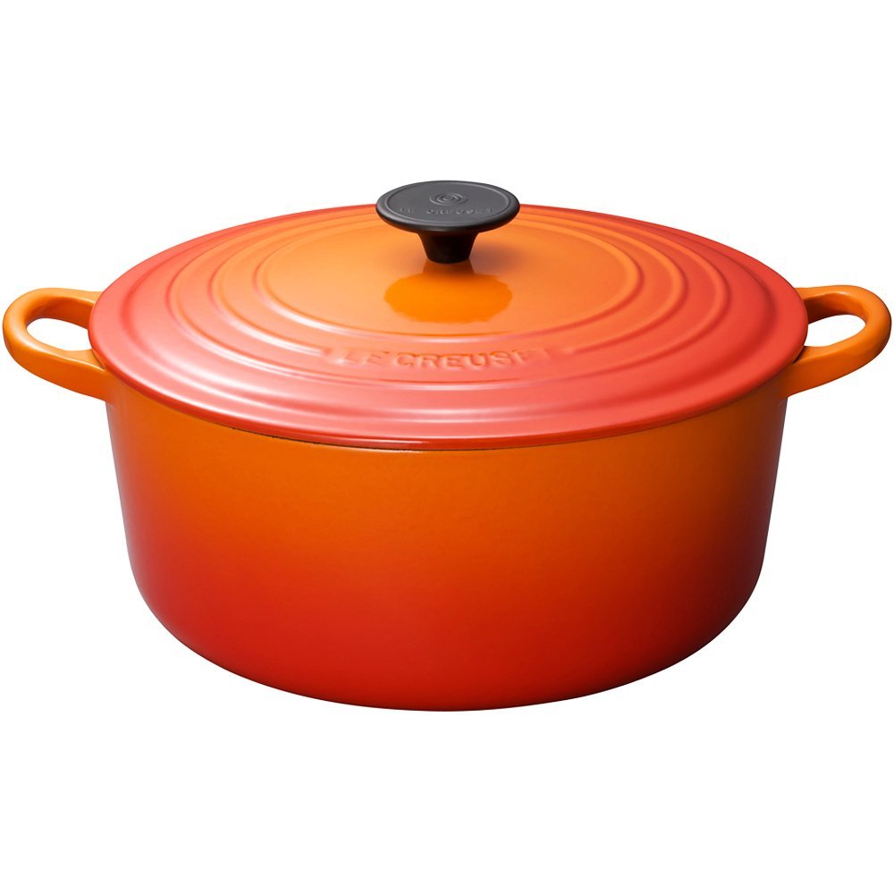 Le Creuset Кастрюля / жаровня 20 см, оранжевый | https://grandposuda.com.ua