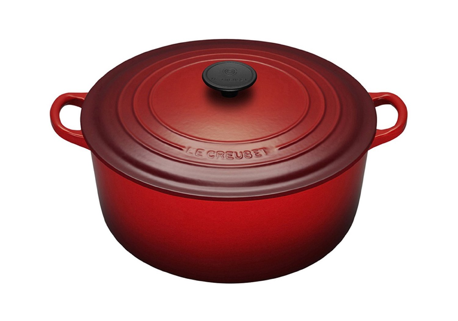 Le Creuset Кастрюля / жаровня 22 см, бордовый | https://grandposuda.com.ua