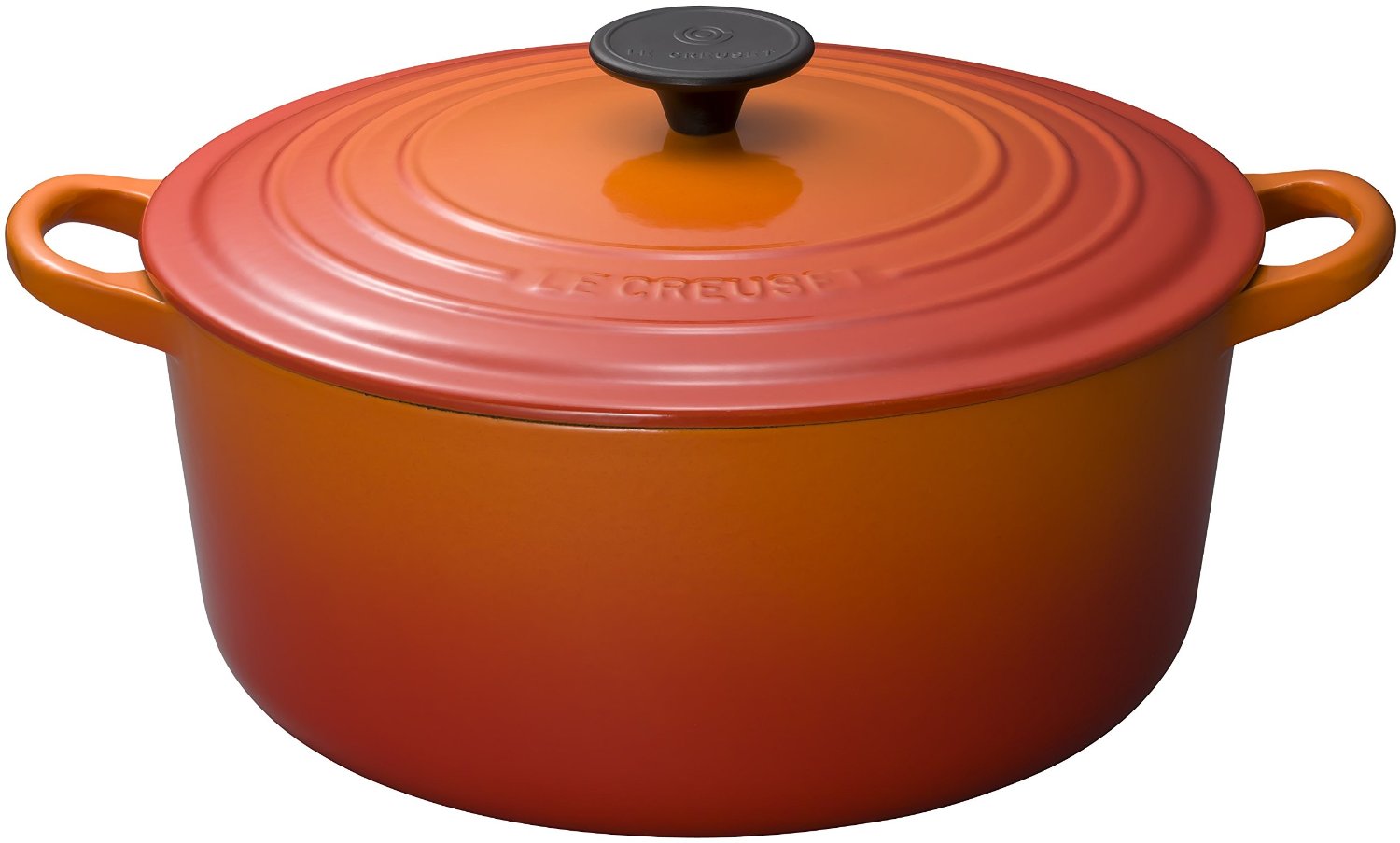 Le Creuset Каструля / жаровня 28 см, помаранчевий | https://grandposuda.com.ua