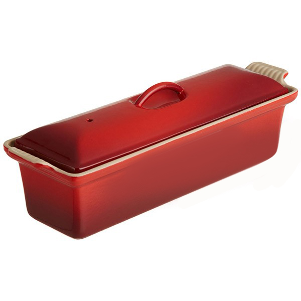 Le Creuset Террин 32 см, красный | https://grandposuda.com.ua