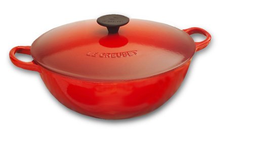 Le Creuset Казан / кастрюля семейная 26 см, бордовый | https://grandposuda.com.ua