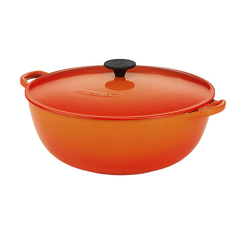 Le Creuset Казан 26 см, оранжевый | https://grandposuda.com.ua