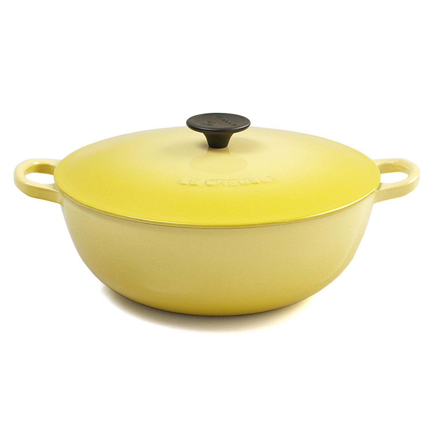 Le Creuset Казан 26 см, желтый | https://grandposuda.com.ua