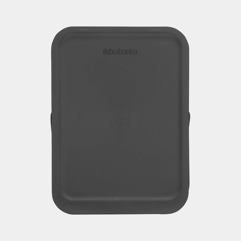 Brabantia Відро для сміття 40 л сіре Sort&Go | https://grandposuda.com.ua