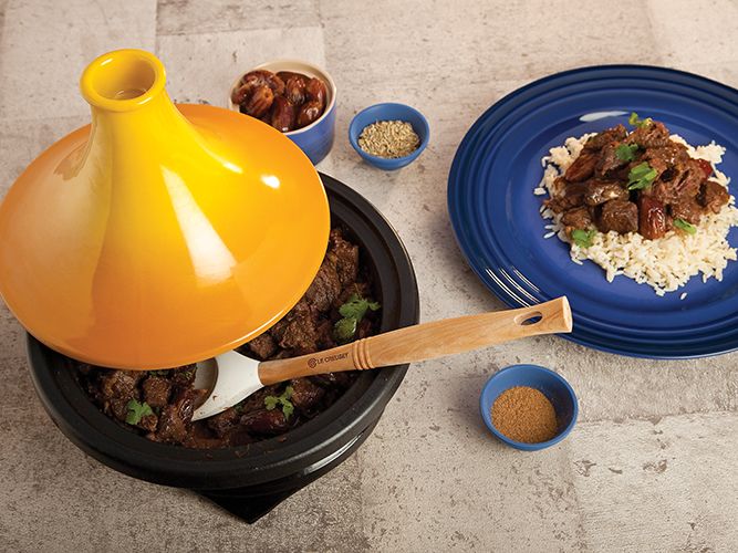 Le Creuset Тажин 27 см, чорний | https://grandposuda.com.ua