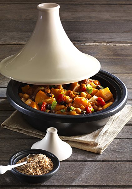 Le Creuset Тажин 27 см, чорний | https://grandposuda.com.ua