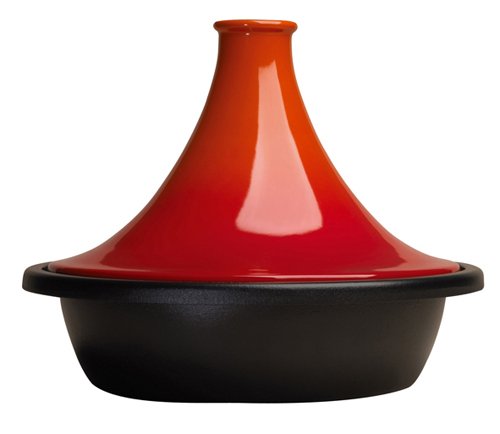 Le Creuset Тажин 31 см, вишневий | https://grandposuda.com.ua