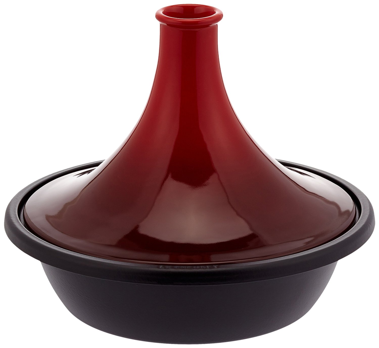 Le Creuset Тажин 35 см, вишневий | https://grandposuda.com.ua