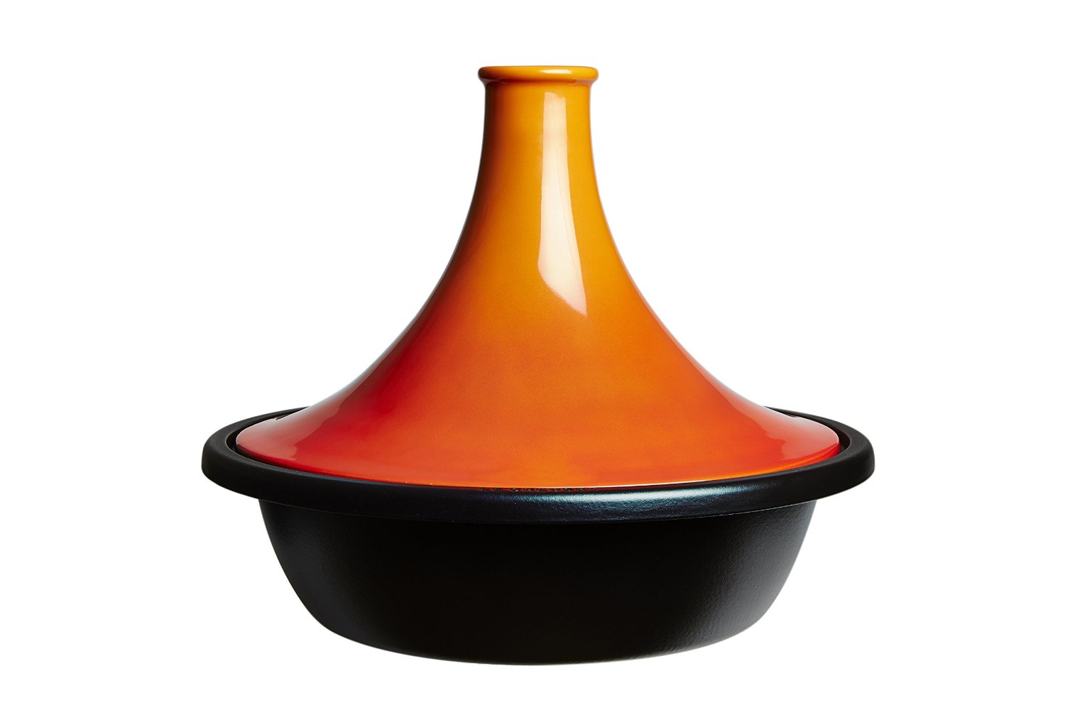 Le Creuset Тажин 35 см, помаранчевий | https://grandposuda.com.ua