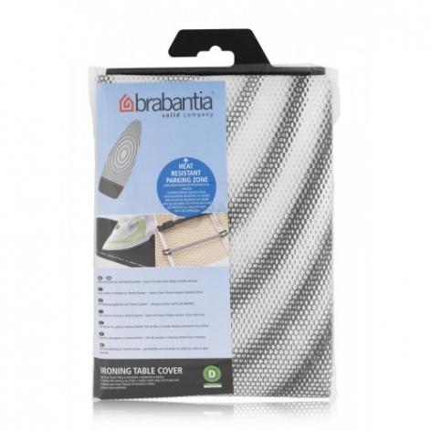 Brabantia Чехол со слоем из поролона 2 мм и с жаропрочной зоной для утюга,135 x 45 см (D) Titan Oval | https://grandposuda.com.ua