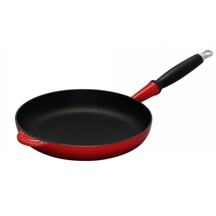Le Creuset Сковорода 28 см вишневая | https://grandposuda.com.ua
