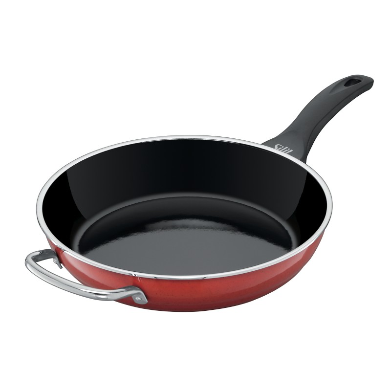 Silit Сковорода с двумя ручками 28 см Energy Red | https://grandposuda.com.ua