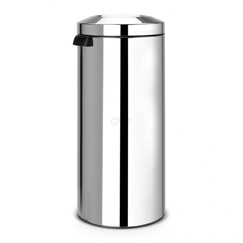 Brabantia Урна для паперів з захистом від загоряння 30 літрів глянсова сталева Flame Guard Bin | https://grandposuda.com.ua