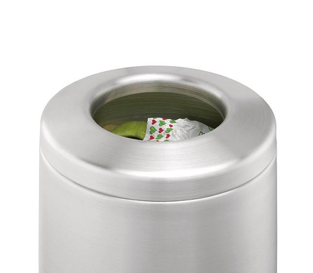 Brabantia Настільний контейнер для сміття 1 л матова сталь | https://grandposuda.com.ua