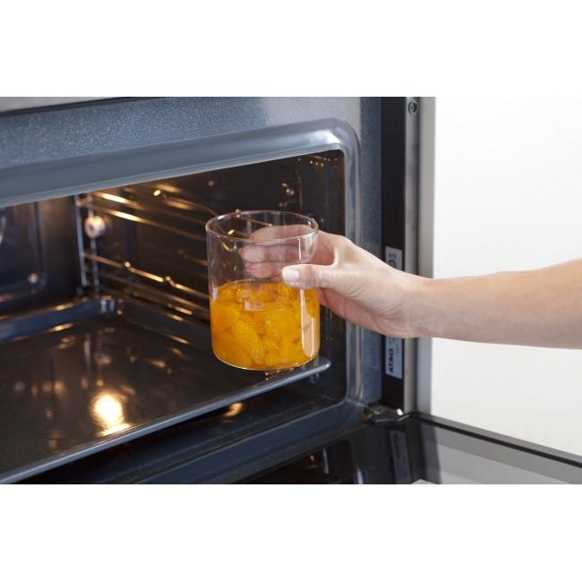 Brabantia Модульна скляна банка, темно-сіра кришка 1,1 л | https://grandposuda.com.ua