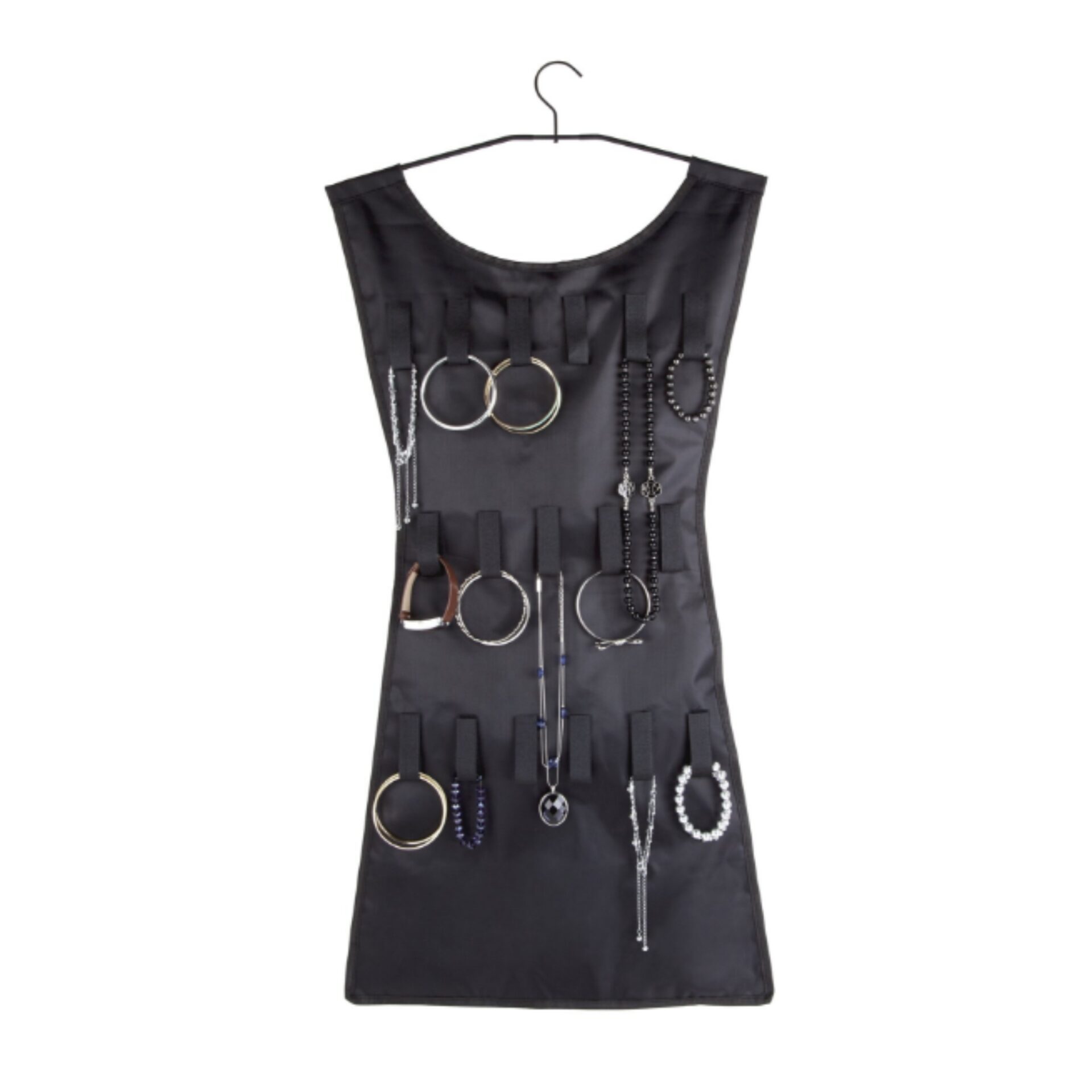 Umbra Органайзер для украшений 42,3х82,2х0,5 см черный Little Dress | https://grandposuda.com.ua