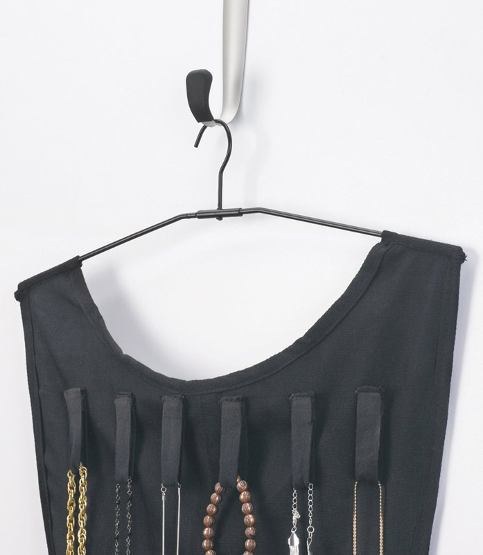 Umbra Органайзер для украшений 42,3х82,2х0,5 см черный Little Dress | https://grandposuda.com.ua