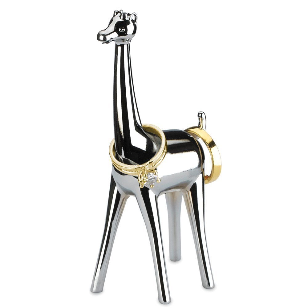 Umbra Держатель для колец 5,1x3,2x10,2 см металлик Zoola Giraffe Ring Umbra Держатель для колец 5,1x3,2x10,2 см металлик Zoola Giraffe Ring | https://grandposuda.com.ua