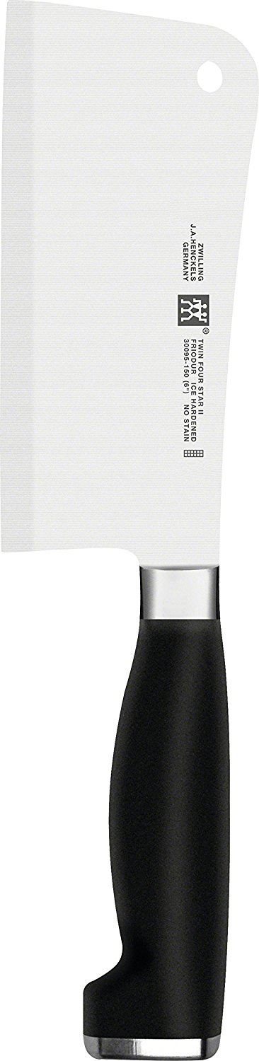 Zwilling Нож топорик шеф-повара 15 см Twin Four Star II | https://grandposuda.com.ua