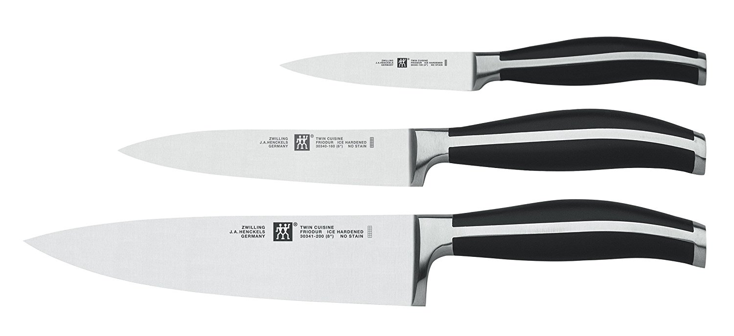 Zwilling Набір ножів 3 предмети Twin Cuisine | https://grandposuda.com.ua