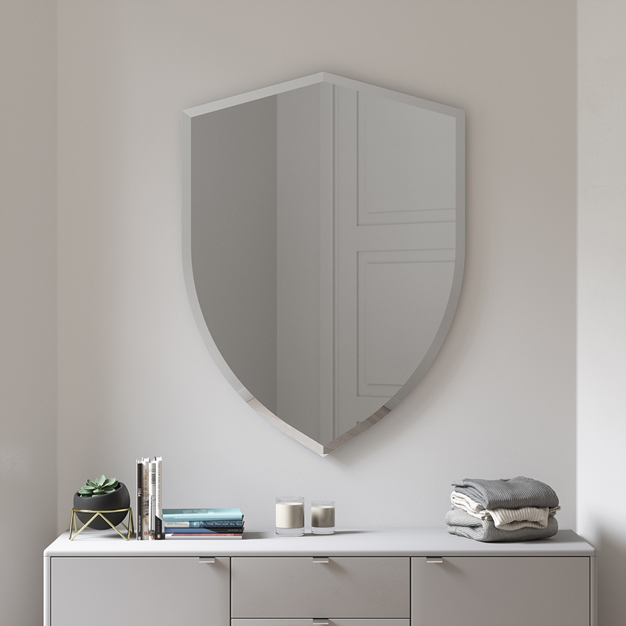 Umbra Зеркало настенное Shield 57 x 80 см | https://grandposuda.com.ua