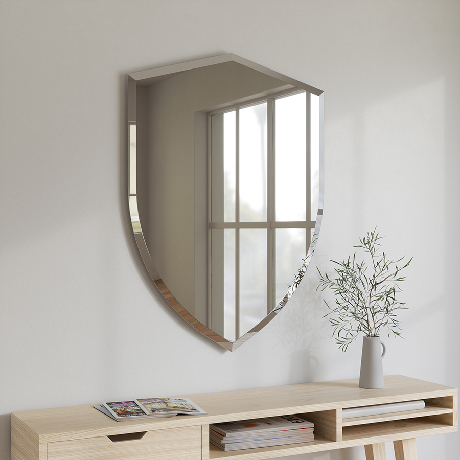 Umbra Зеркало настенное Shield 57 x 80 см | https://grandposuda.com.ua