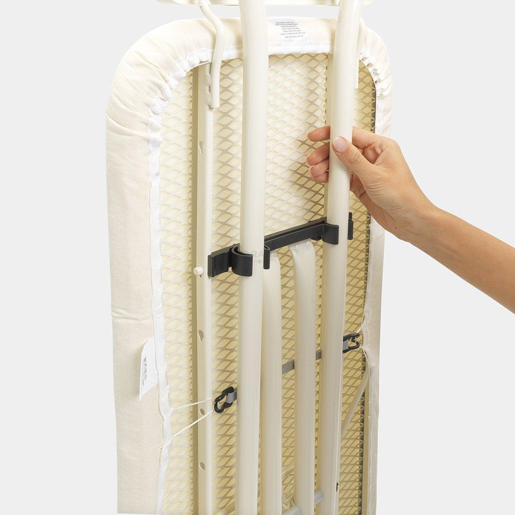 Brabantia Доска с подставкой для парового утюга 124 x 38 см (B) Ice Water | https://grandposuda.com.ua
