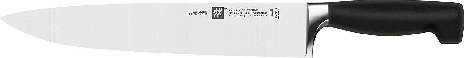 Zwilling Нож поварской 26 см Four Star | https://grandposuda.com.ua