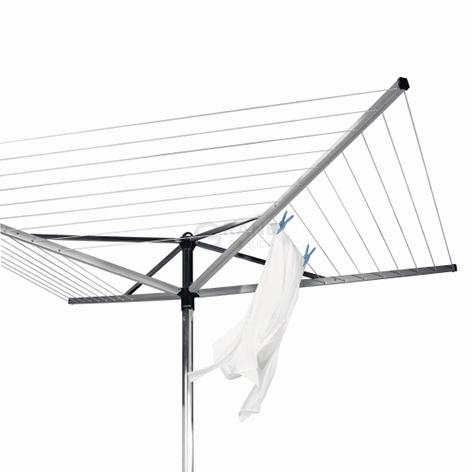 Brabantia Уличная сушилка с 4 направляющими 50 м навеса металлический анкер Topspinner | https://grandposuda.com.ua