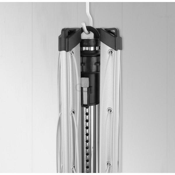 Brabantia Уличная сушилка с 4 направляющими и регулировкой высоты 40 м навеса Lift-O-Matic | https://grandposuda.com.ua