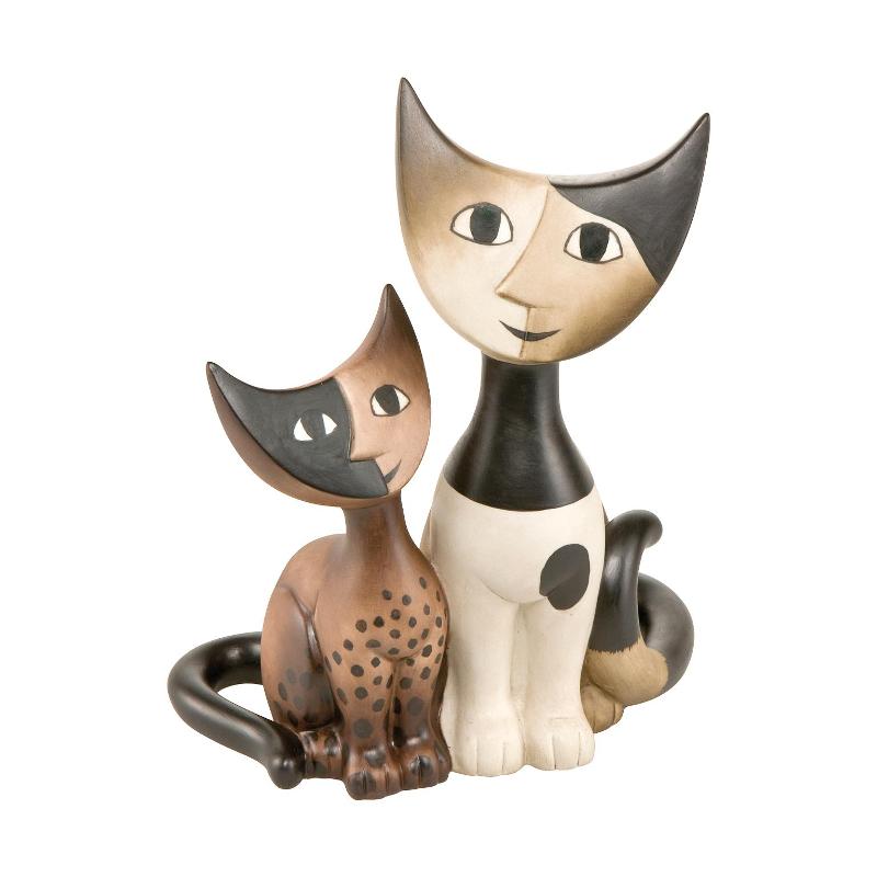 Goebel Фигурка “Кошки Elsa e Fermo” “Rosina Wachtmeister Katzen Arte Grafica” | https://grandposuda.com.ua