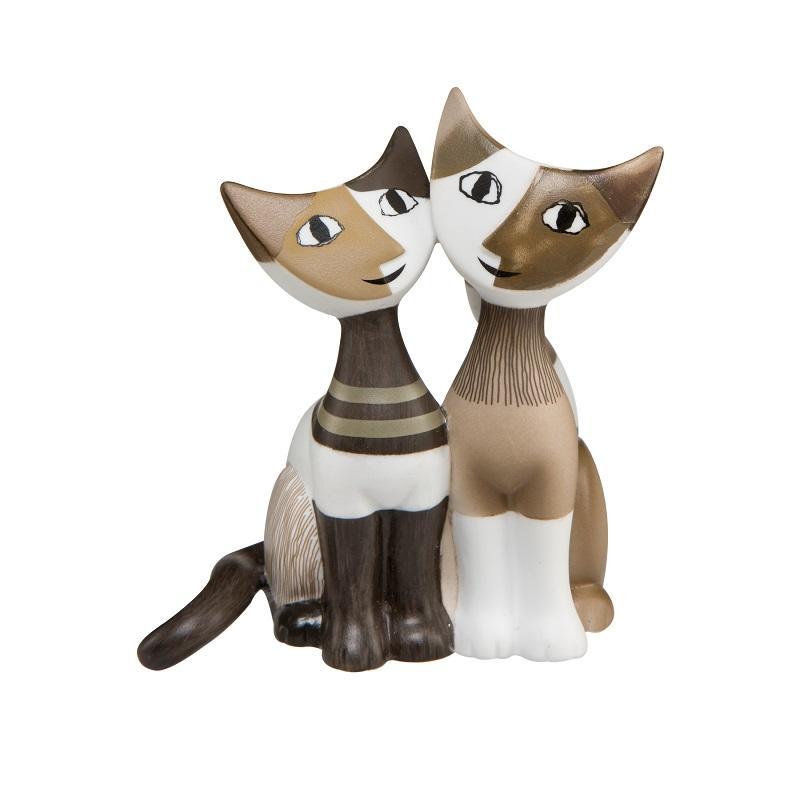 Goebel Фигурка “Кошки Palladia e Tarso” “Rosina Wachtmeister Katzen Arte Grafica” | https://grandposuda.com.ua