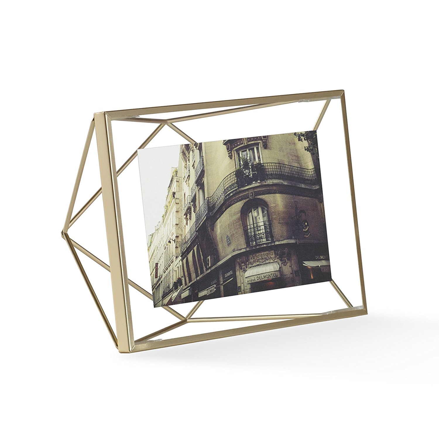 Umbra Фоторамка 15,2x20,3x7,6 см золотая Prisma Bilderrahmen | https://grandposuda.com.ua