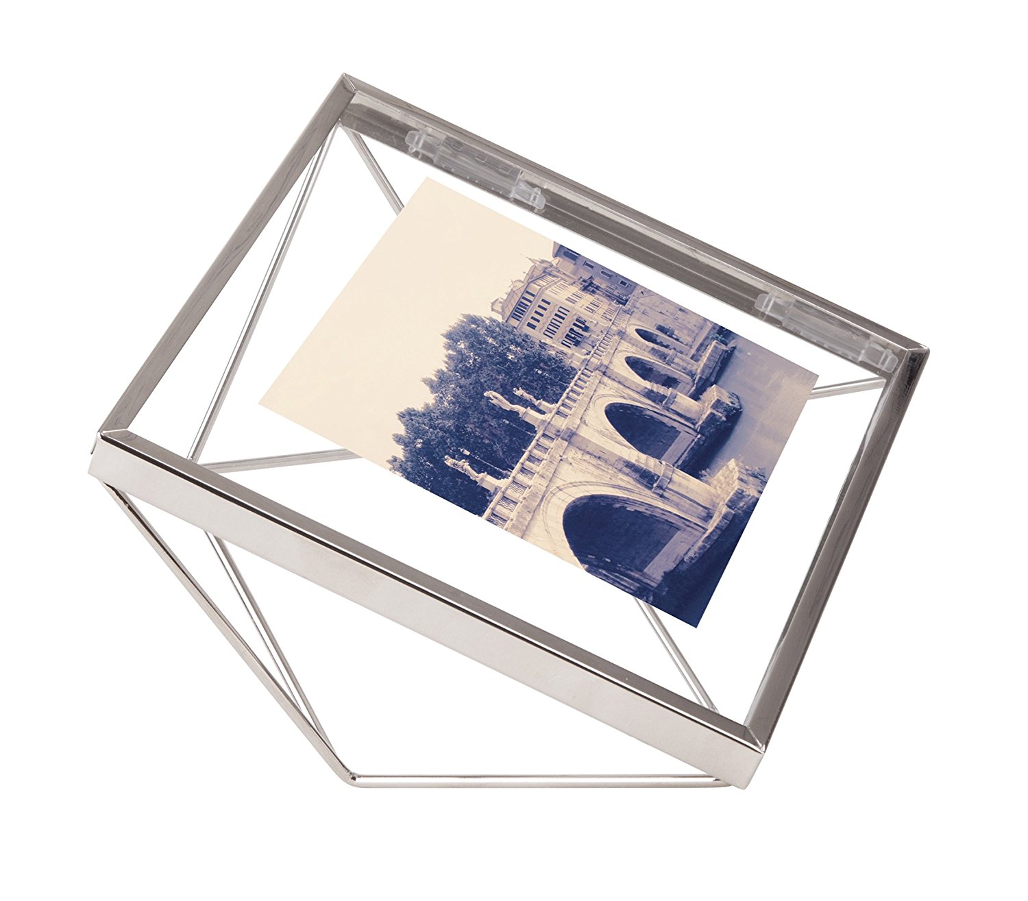 Umbra Фоторамка 15,2x15,2x7,6 см серая Prisma Bilderrahmen | https://grandposuda.com.ua