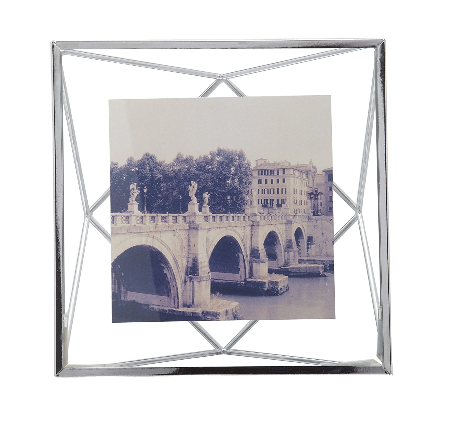 Umbra Фоторамка 15,2x15,2x7,6 см серая Prisma Bilderrahmen | https://grandposuda.com.ua