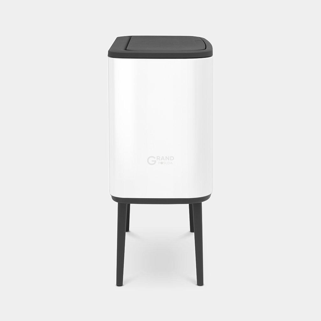 Brabantia Сміттєвий бак 3х11 л білий Bo Touch Bin | https://grandposuda.com.ua